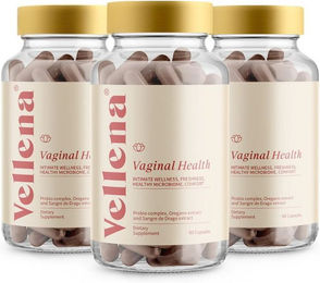 Vellena Nahrungsergänzungsmittel für die Intimgesundheit Kapseln für Frauen und Erwachsene – Bild 1 von 2