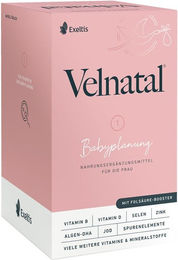Velnatal Babyplanung Kapseln glutenfrei und laktosefrei für Frauen, Schwangere und Stillende – Bild 1 von 1