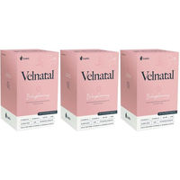 Produktbild von Velnatal Babyplanung Kapseln mit Folat und Vitaminen für Frauen laktosefrei und glutenfrei