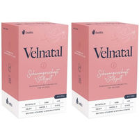 Produktbild von Velnatal Kapseln für Schwangere und Stillende, laktosefrei, glutenfrei und ohne Zusatzstoffe, 180 Stück