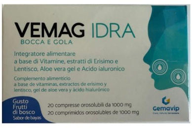 Vemag Idra Bocca Gola Lutschtabletten Waldbeeren 40 Stück – Bild 1 von 1