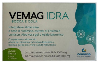Vemag IDRA BOCCA GOLA MENTA Lutschtabletten Minze 40 Stück – Bild 1 von 1