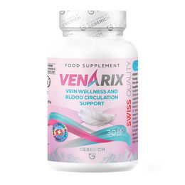 VenaRix Nahrungsergänzungsmittel mit Ascorbinsäure vegan und glutenfrei 160 Kapseln – Bild 1 von 1