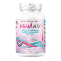 Produktbild von VenaRix Nahrungsergänzungsmittel mit Ascorbinsäure vegan und glutenfrei 160 Kapseln