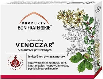 Venoczar Nahrungsergänzungsmittel 60 Filmtabletten – Bild 1 von 1