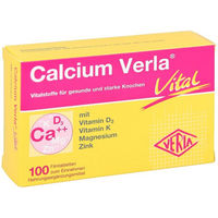 Produktbild von Verla Calcium Carbonat Filmtabletten glutenfrei zuckerfrei laktosefrei 100 Stück