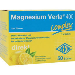 VERLA Magnesium 400 Direkt-Granulat Sticks vegan zuckerfrei glutenfrei laktosefrei – Bild 1 von 1