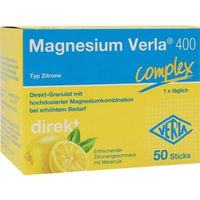 Produktbild von VERLA Magnesium 400 Direkt-Granulat Sticks vegan zuckerfrei glutenfrei laktosefrei