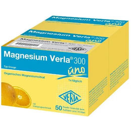 Verla Magnesium Citrat 300 mg Orange Granulat Pulver vegan zuckerfrei glutenfrei laktosefrei für Erwachsene – Bild 1 von 1