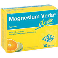 Produktbild von Verla Magnesium Citrat Granulat Citrus Sticks zuckerfrei vegan glutenfrei laktosefrei