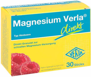 Verla Magnesium Citrat Granulat Himbeere Sticks vegan zuckerfrei laktosefrei glutenfrei – Bild 1 von 1