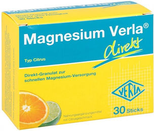 Verla Magnesium Citrat Granulat Sticks Citrus vegan zuckerfrei laktosefrei glutenfrei – Bild 1 von 1