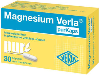 Verla Magnesium Citrat Kapseln vegan glutenfrei laktosefrei zuckerfrei – Bild 1 von 1