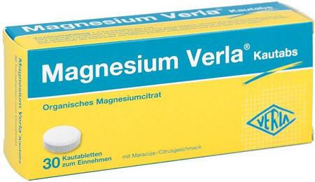 Verla Magnesium Citrat Lutschtabletten vegan glutenfrei laktosefrei für Sportler – Bild 1 von 1