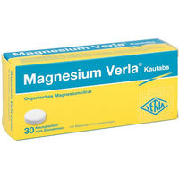 Produktbild von Verla Magnesium Citrat Lutschtabletten vegan glutenfrei laktosefrei für Sportler