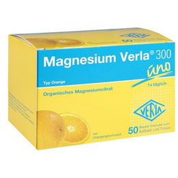 Verla Magnesium Citrat Pulver Orange 300 mg vegan zuckerfrei glutenfrei laktosefrei für Erwachsene – Bild 1 von 1