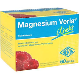 Verla Magnesium Granulat Himbeere zuckerfrei 60 Sticks – Bild 1 von 1