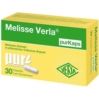 Produktbild von Verla Melisse Kapseln vegan 30 Stück