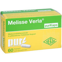 Produktbild von Verla Melisse purKaps Kapseln ohne Zusatzstoffe 60 Stück