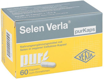 Verla Selen Natriumselenit Kapseln Vegan Glutenfrei Laktosefrei Zuckerfrei 60 Stück – Bild 1 von 1