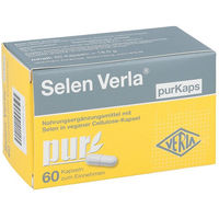 Produktbild von Verla Selen Natriumselenit Kapseln Vegan Glutenfrei Laktosefrei Zuckerfrei 60 Stück