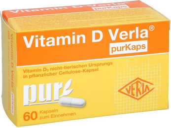 Verla Vitamin D purKaps Kapseln vegan 1000 IE 60 Stück – Bild 1 von 1