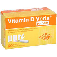 Produktbild von Verla Vitamin D purKaps Kapseln vegan 1000 IE 60 Stück