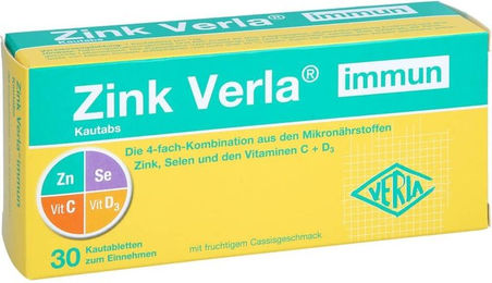 Verla Zink Citrat Lutschtabletten 30 Stück – Bild 1 von 1