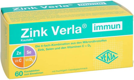 Verla Zink Citrat Lutschtabletten 60 Stück – Bild 1 von 1