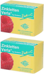 Verla Zink Citrat Lutschtabletten Himbeere für Kinder und Erwachsene – Bild 1 von 1