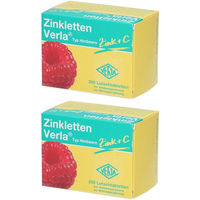 Produktbild von Verla Zink Citrat Lutschtabletten Himbeere für Kinder und Erwachsene