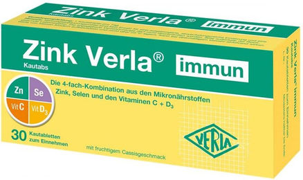 Verla Zink Citrat Lutschtabletten vegetarisch glutenfrei und laktosefrei 30 Stück – Bild 1 von 1