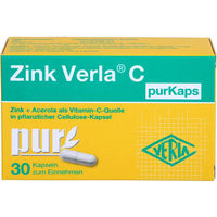 Produktbild von Verla Zink Gluconat Kapseln 30 Stück