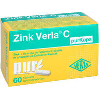 Produktbild von Verla Zink Gluconat Kapseln 60 Stück