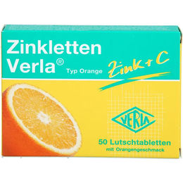 Verla Zinkletten Lutschtabletten Orange 50 Stück – Bild 1 von 2