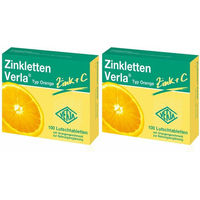 Produktbild von Verla Zinkletten Lutschtabletten Orange
