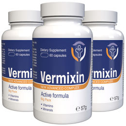 Vermixin Mineralstoff-Komplex hochdosiert Vegan Kapseln 180 Stück – Bild 1 von 3