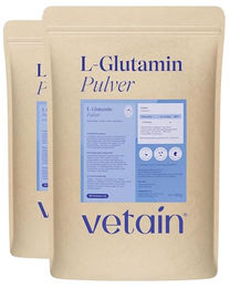 Vetain L-Glutamin Pulver 1000g vegan ohne Zusatzstoffe – Bild 1 von 2