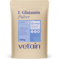 Produktbild von VETAIN L-Glutamin Pulver 500 g vegan und ohne Zusatzstoffe