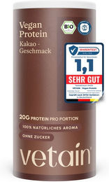 VETAIN Mehrkomponenten Proteinpulver Schokolade 18g Eiweiß pro Portion – Bild 1 von 3