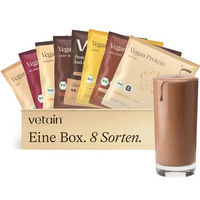 Produktbild von VETAIN Protein Pulver Probierpaket - 8 x 30g - Bio Mehrkomponenten Protein Pulver Vegan