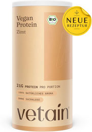 VETAIN Proteinpulver Vegan Bio Mehrkomponenten 600 g – Bild 1 von 2