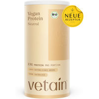 Produktbild von VETAIN Proteinpulver Vegan Bio Mehrkomponenten Neutral 540 g