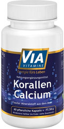 Via Vitamine Korallen Calcium Algenkalk Sango 400 mg Kapseln 60 Stück – Bild 1 von 3