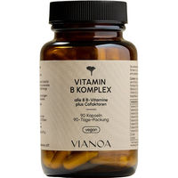 Produktbild von VIANOA B-Komplex mit 8 B-Vitaminen, Cholin und Inositol vegane Kapseln