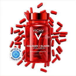 Vichy Kollagen Nahrungsergänzungsmittel vegetarisch 60 Kapseln – Bild 1 von 4