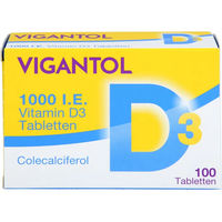 Produktbild von Vigantol Vitamin D3 Tabletten 1000 I.E. 100 Stück