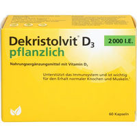 Produktbild von Vigantolvit Vitamin D3 2000 I.E. Kapseln vegan glutenfrei laktosefrei 60 Stück