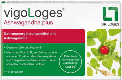 Vigologes Ashwagandha Plus Kapseln 120 Stück – Bild 1 von 3