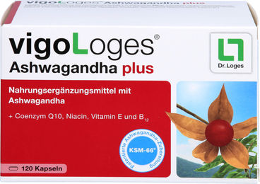 vigoLoges Ashwagandha plus Kapseln 120 Stück – Bild 1 von 1